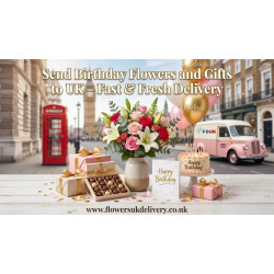 Send Birthday Flowers and Gifts to UK – Fast & Fresh Delivery